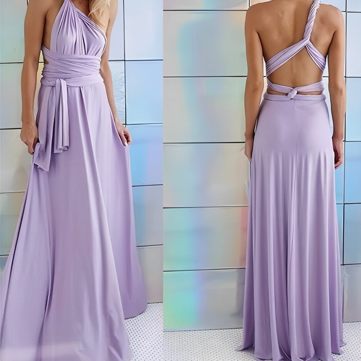 Robe portefeuille femme | Coupe croisée avec drapé 6