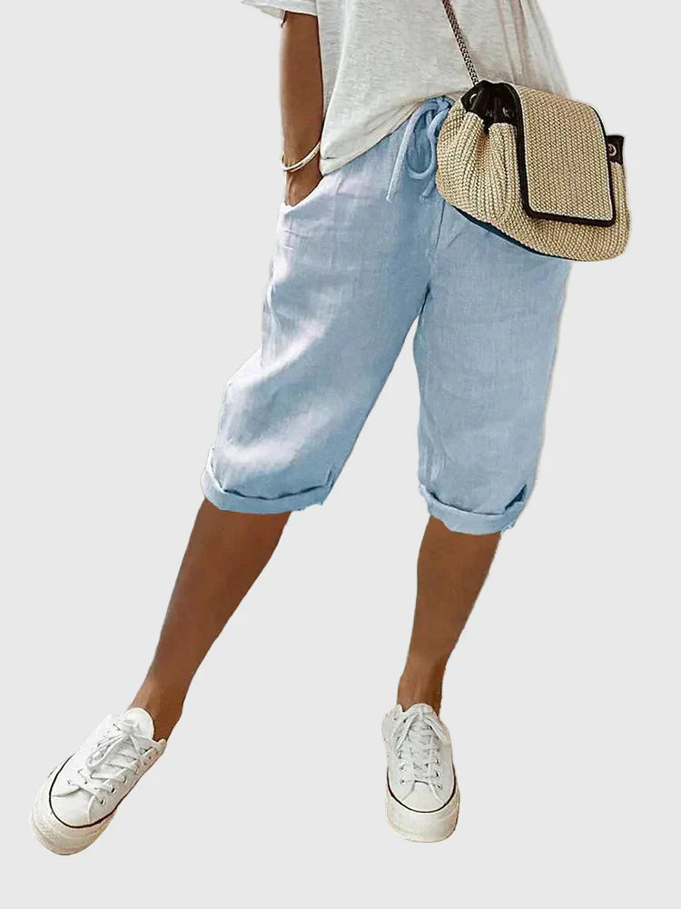 Rose | Short en lin confortable 3