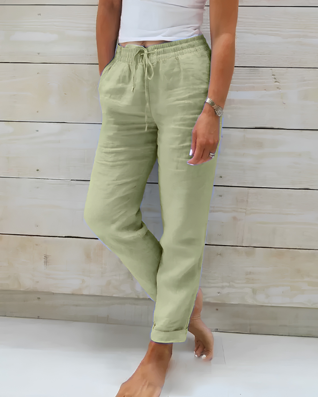 Rose | Short en lin confortable 5