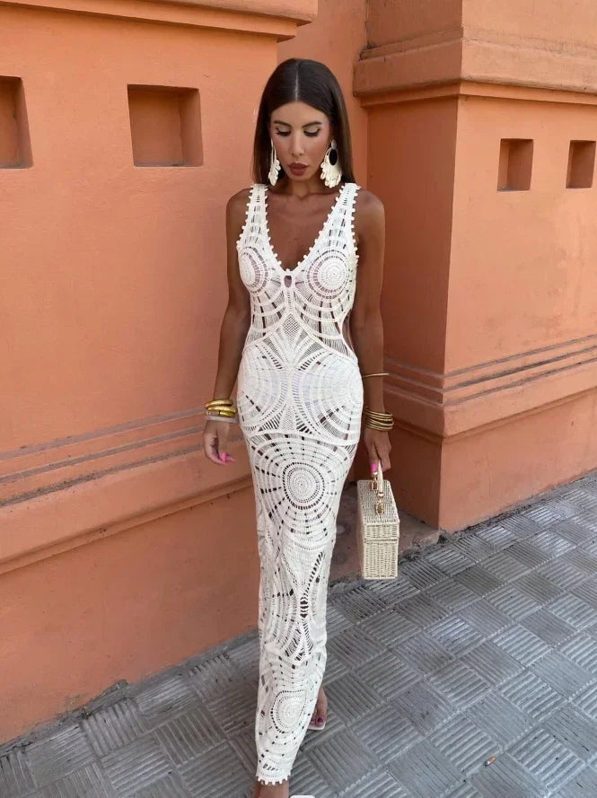 Liselotte™ | Robe Maxi avec décolleté en V
