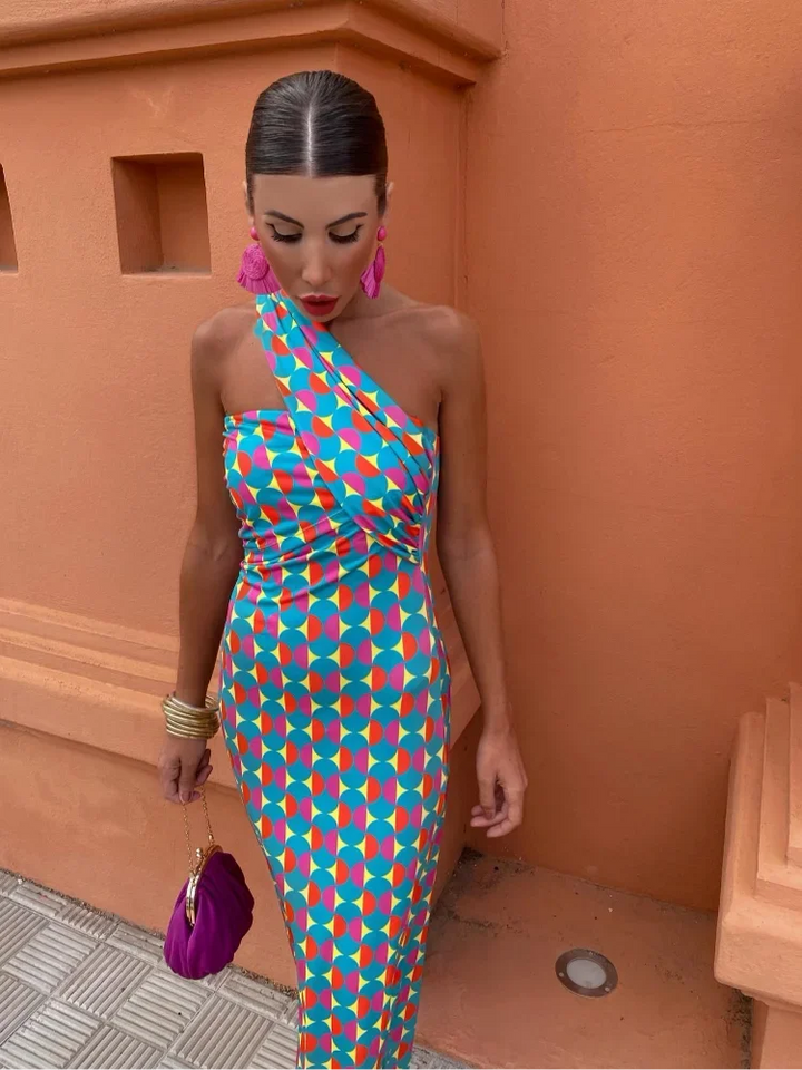 Irmgardi - Elegante Midi Jurk