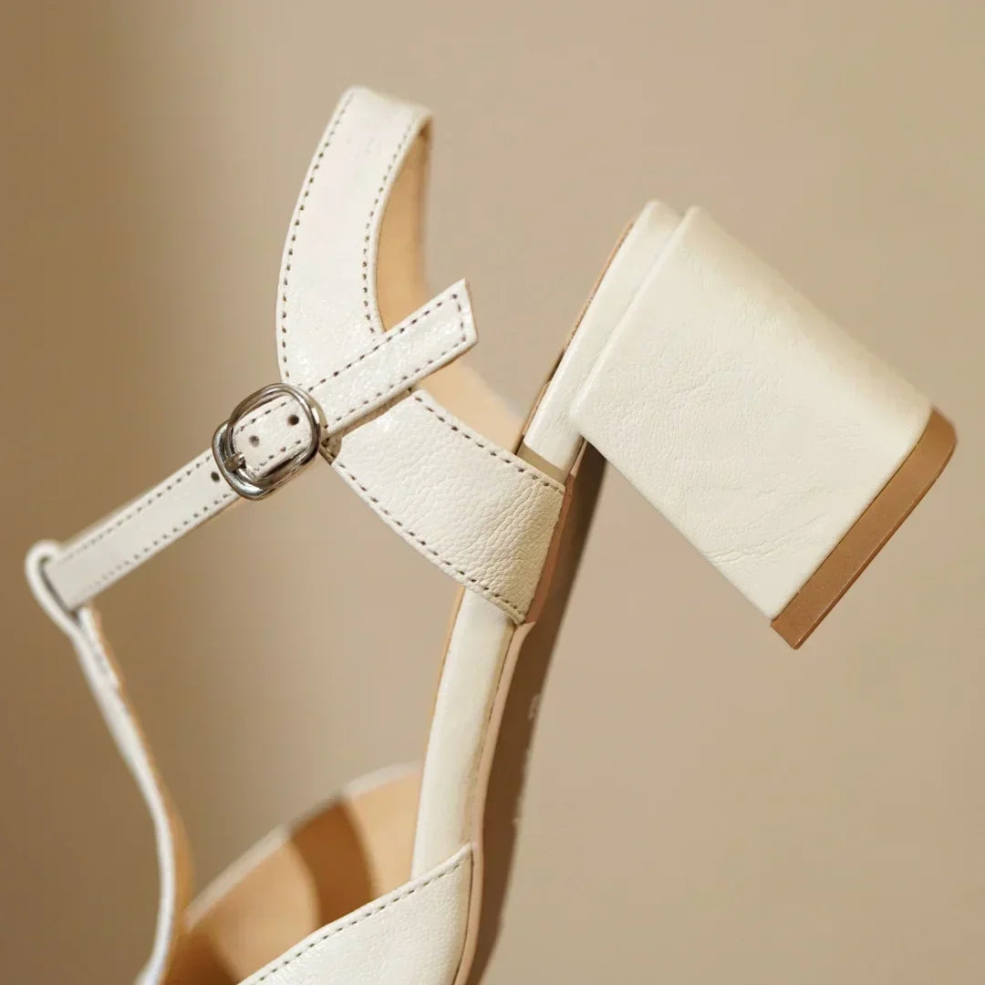 Mary-Jane™ | Beatrica Cuir Mary Janes
