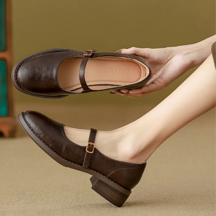 Mary-Jane™ | Mary Janes Classiques Confort en Cuir
