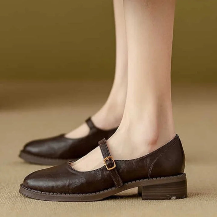 Mary-Jane™ | Mary Janes Classiques Confort en Cuir