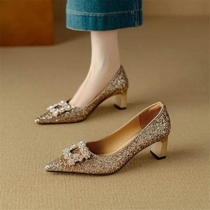 Mary-Jane™| Gloria Glitter Pumps