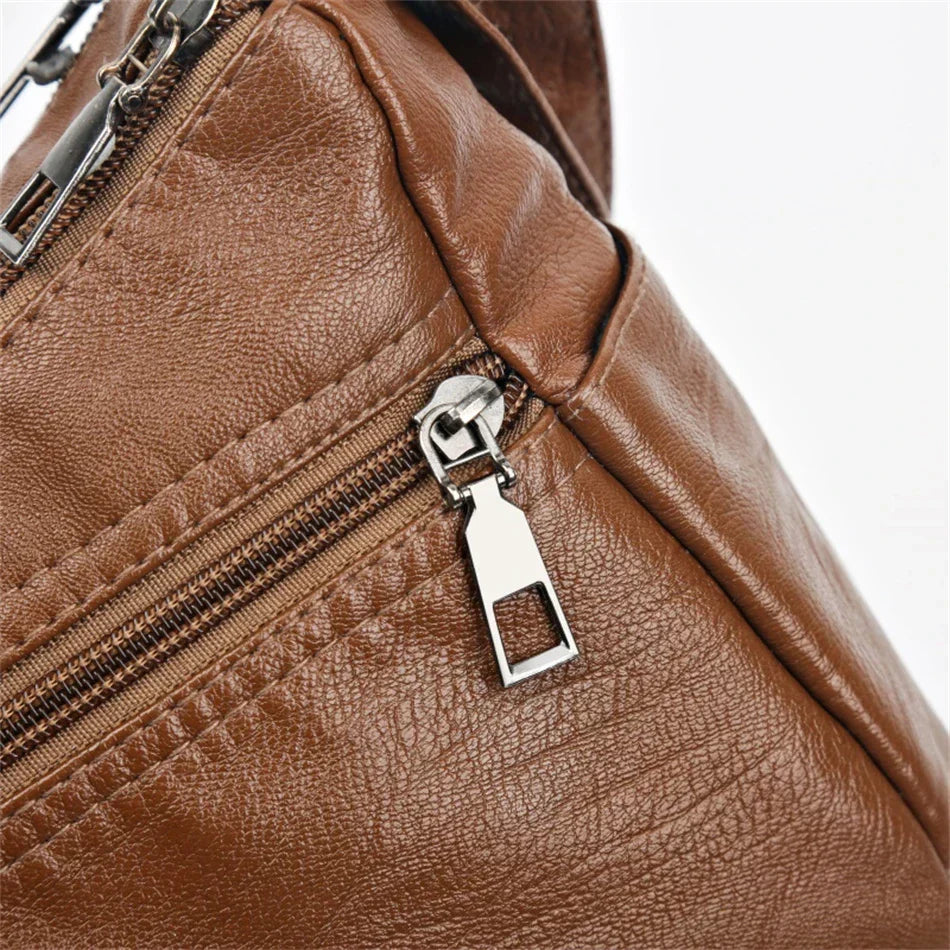 Olivia™ Vintage Charm | Sac à main zippé Luxe Doux