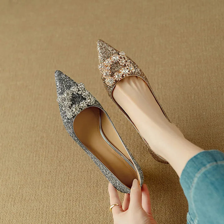 Mary-Jane™| Gloria Glitter Pumps