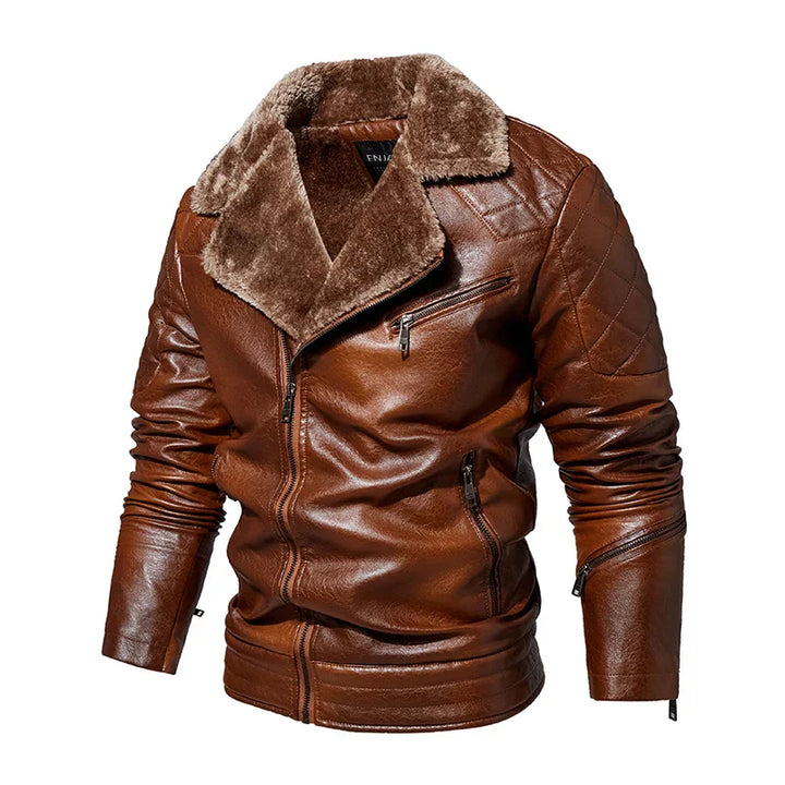 Gabriel™ | Veste aviateur avec col fourré