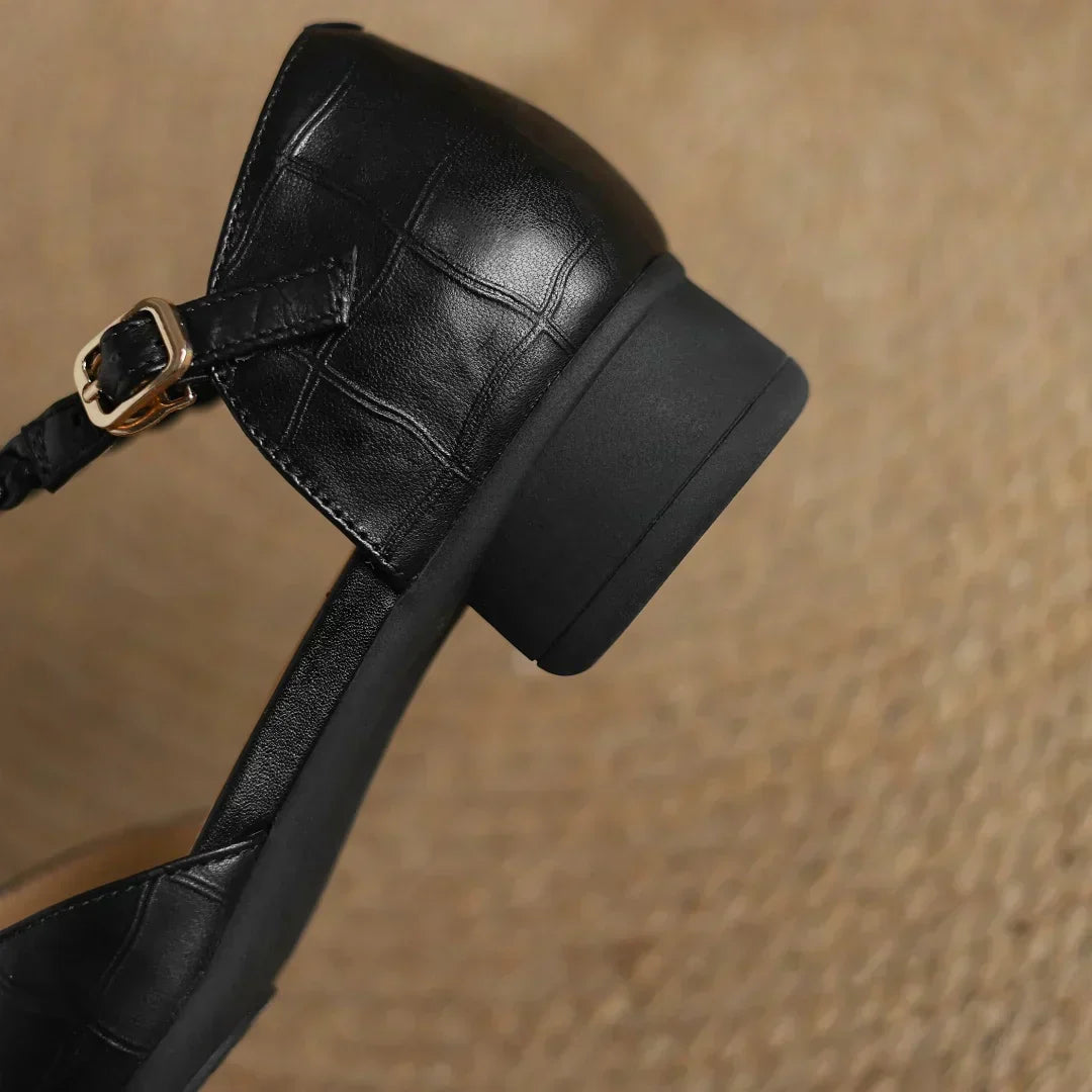 Mary-Jane™| Kepa Leren Mary Janes
