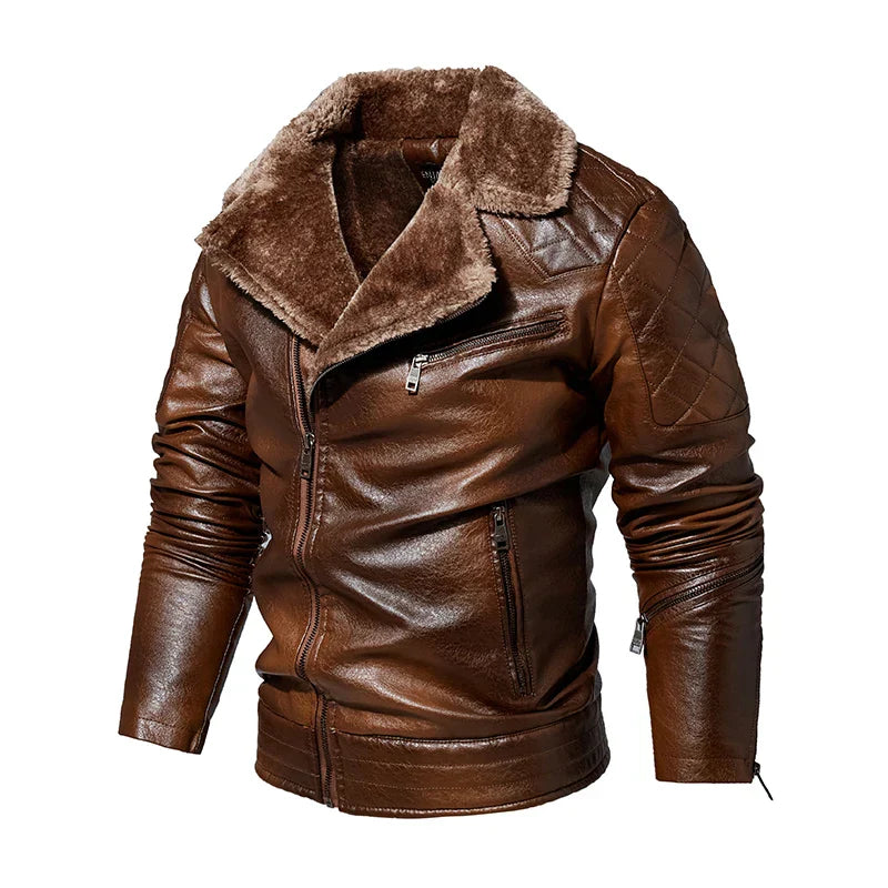 Gabriel™ | Veste aviateur avec col fourré