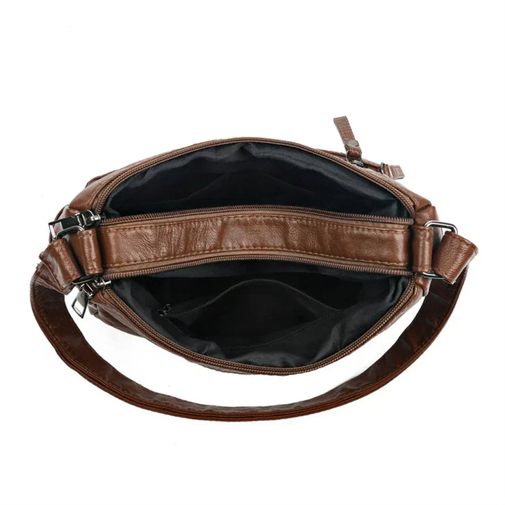 Olivia™ Vintage Charm | Sac à main zippé Luxe Doux