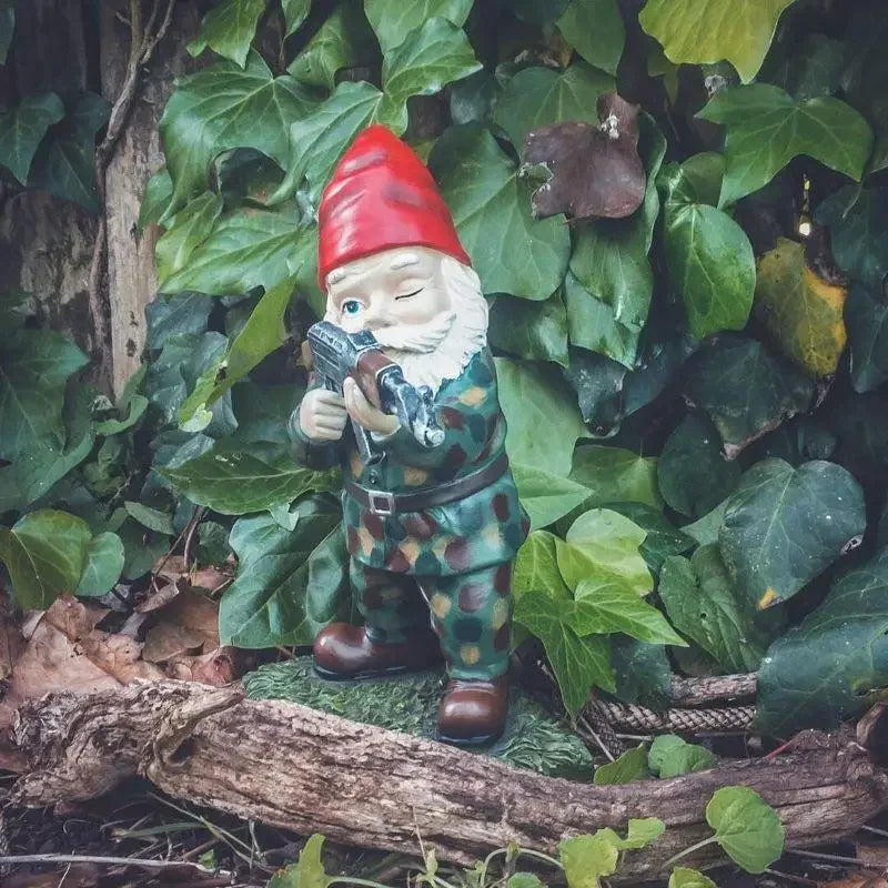 Gnomes de jardin gardiens