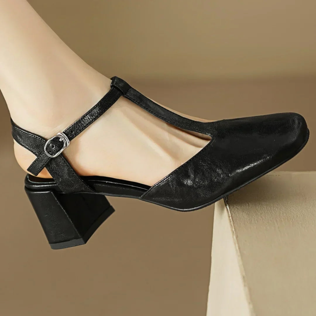 Mary-Jane™ | Beatrica Cuir Mary Janes