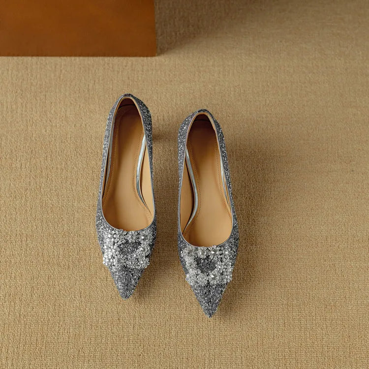 Mary-Jane™| Gloria Glitter Pumps