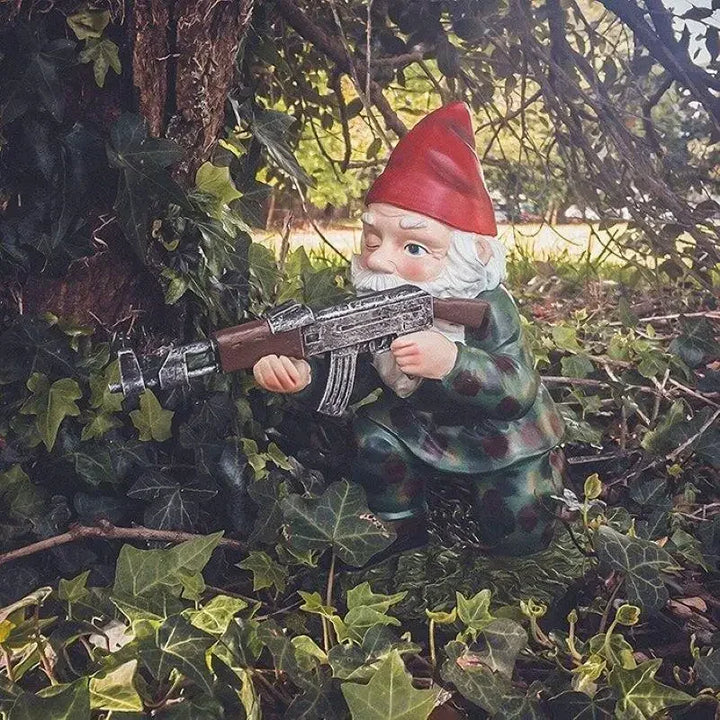 Gnomes de jardin gardiens