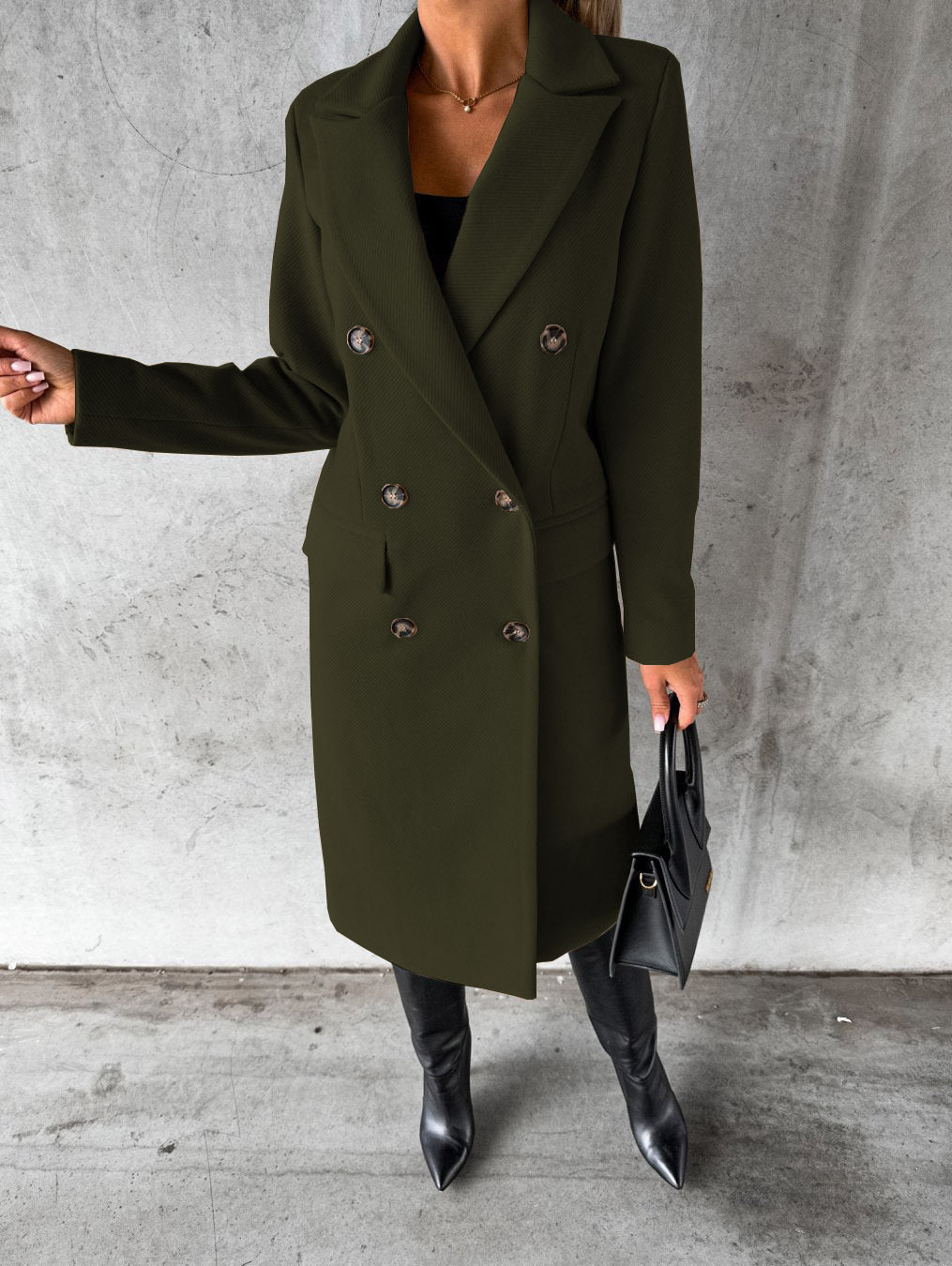 Alma | Manteau Long Classique