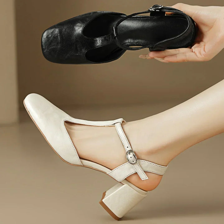 Mary-Jane™ | Beatrica Cuir Mary Janes