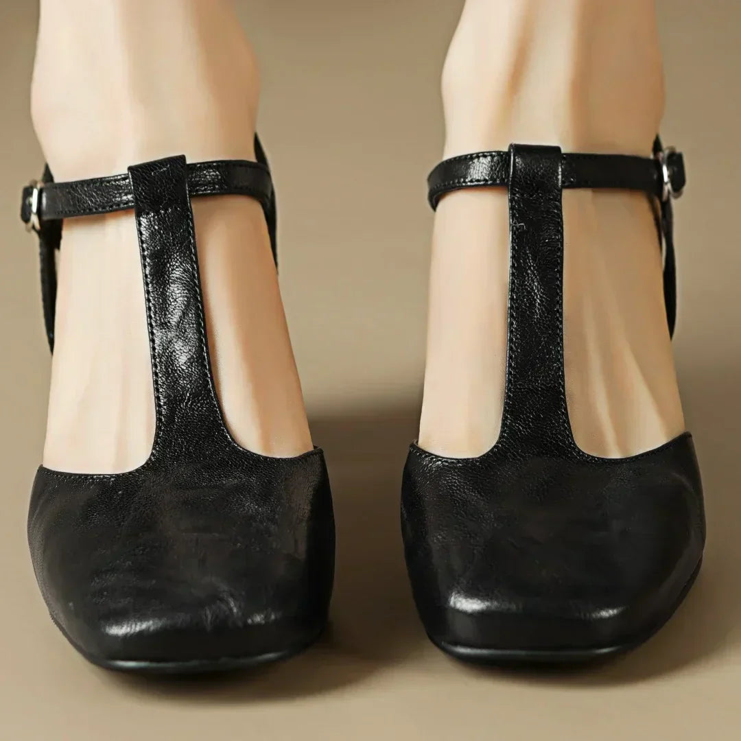 Mary-Jane™ | Beatrica Cuir Mary Janes
