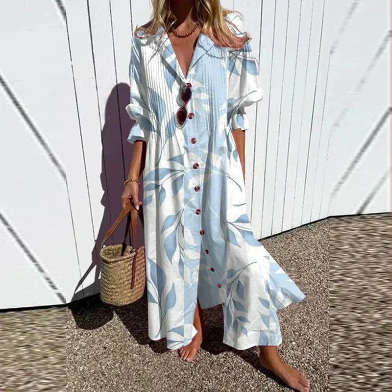 Lily | Robe Maxi Éclatante