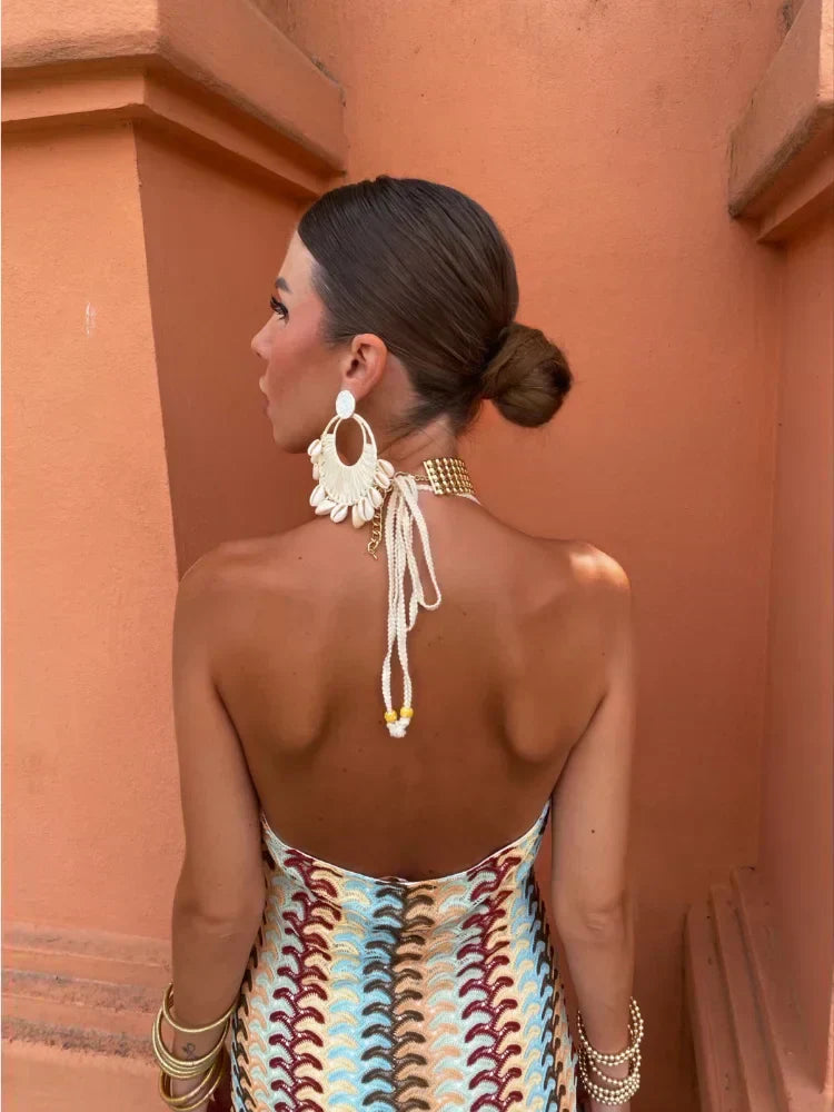 Roxanne™ | Robe sans dos avec col halter