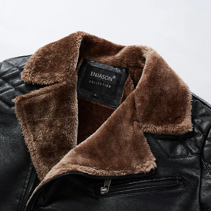 Gabriel™ | Veste aviateur avec col fourré
