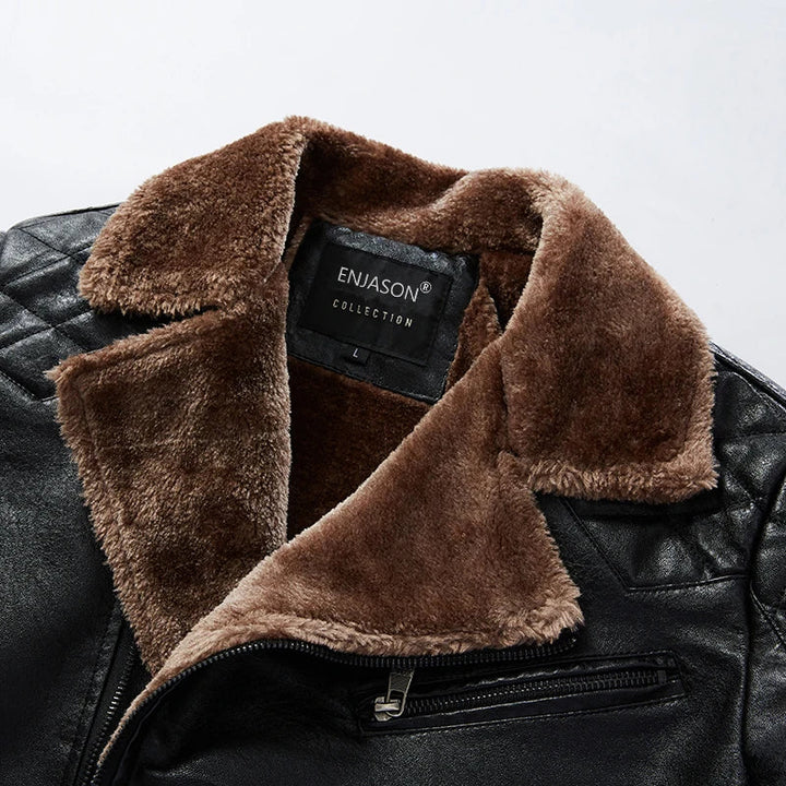Gabriel™ | Veste aviateur avec col fourré