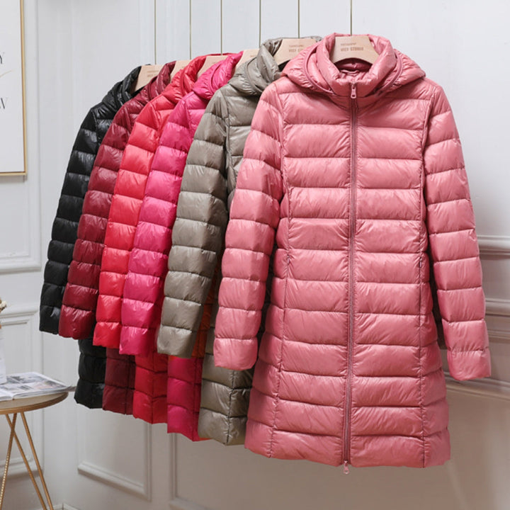 Sky+Aurora - Veste Ultralégère & Veste Longue en Duvet de Canard Blanc