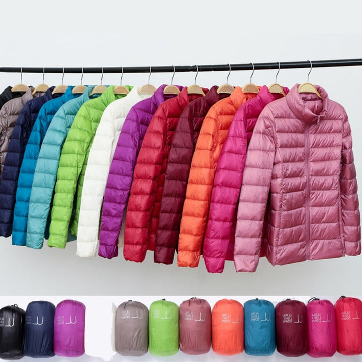 Sky+Aurora - Veste Ultralégère & Veste Longue en Duvet de Canard Blanc
