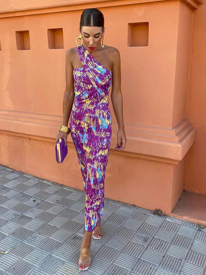 Irmgardi - Elegante Midi Jurk