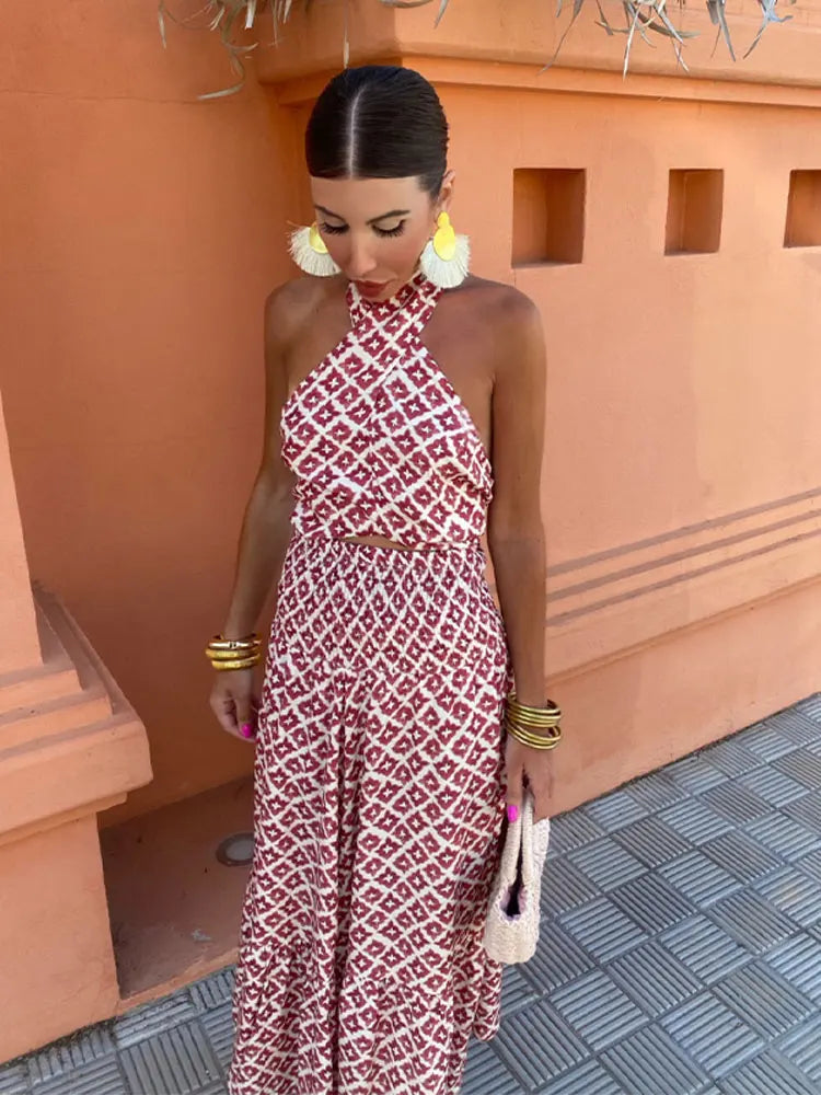 Mickay™ | Elegante Drapé Midi-jurk met Off-the-Shoulder Ontwerp