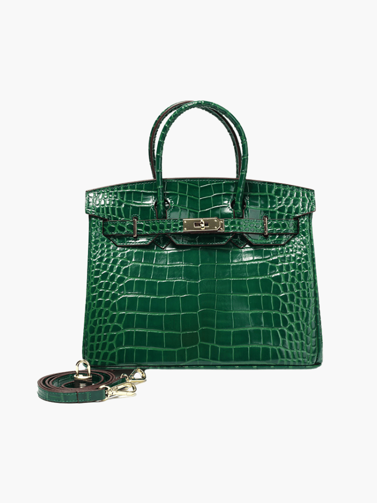Sac à main de luxe pour femme en cuir véritable - Élégant et fonctionnel 9