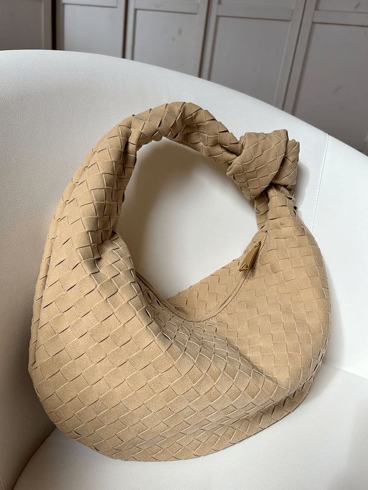Sac à main femme | Structure tressée avec anse nouée 7