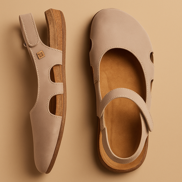Sandales plates à brides ajustables pour femmes 3