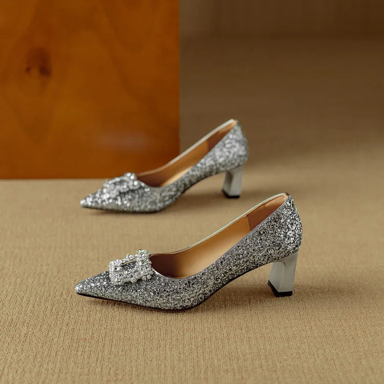 Mary-Jane™| Gloria Glitter Pumps