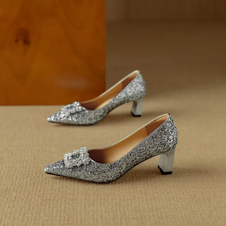 Mary-Jane™| Gloria Glitter Pumps