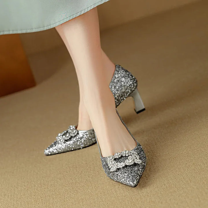 Mary-Jane™| Gloria Glitter Pumps