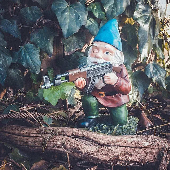 Gnomes de jardin gardiens