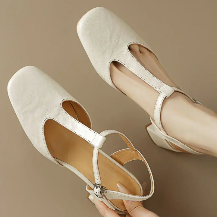 Mary-Jane™ | Beatrica Cuir Mary Janes