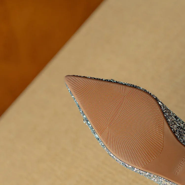Mary-Jane™| Gloria Glitter Pumps