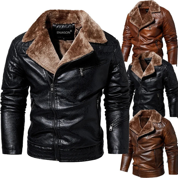 Gabriel™ | Veste aviateur avec col fourré