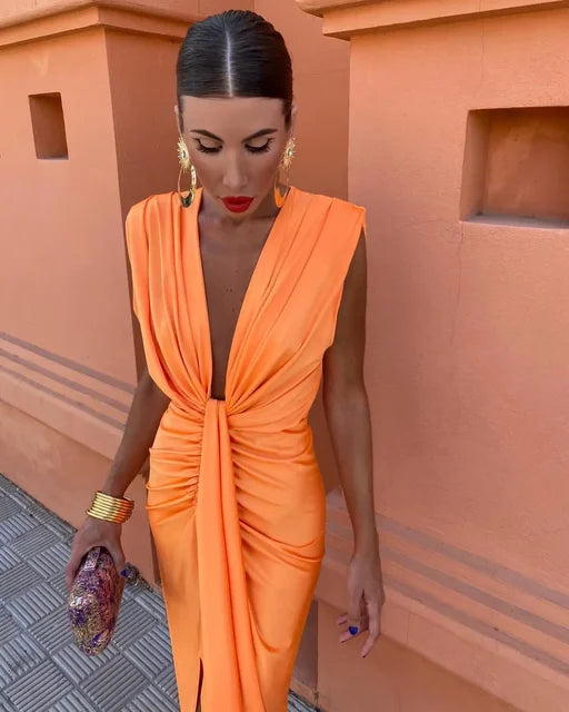 Moriah™ | Robe Plissée Élégante