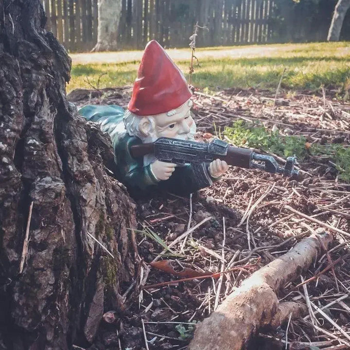 Gnomes de jardin gardiens