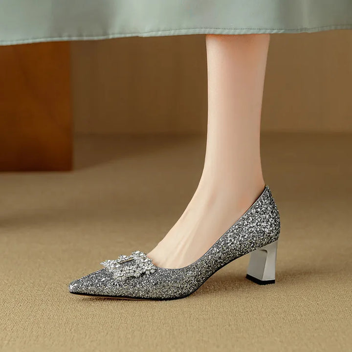 Mary-Jane™| Gloria Glitter Pumps