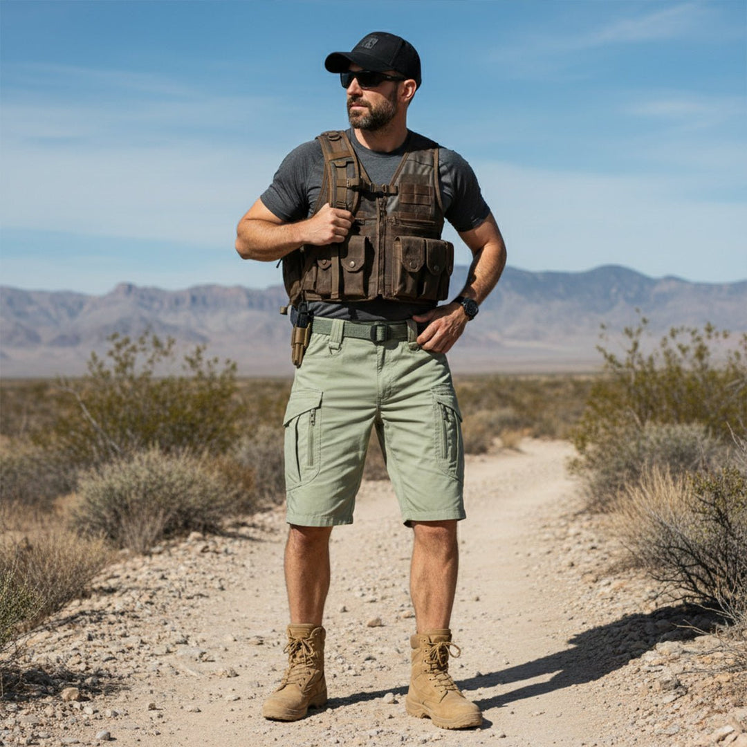 Short cargo classique pour homme 8