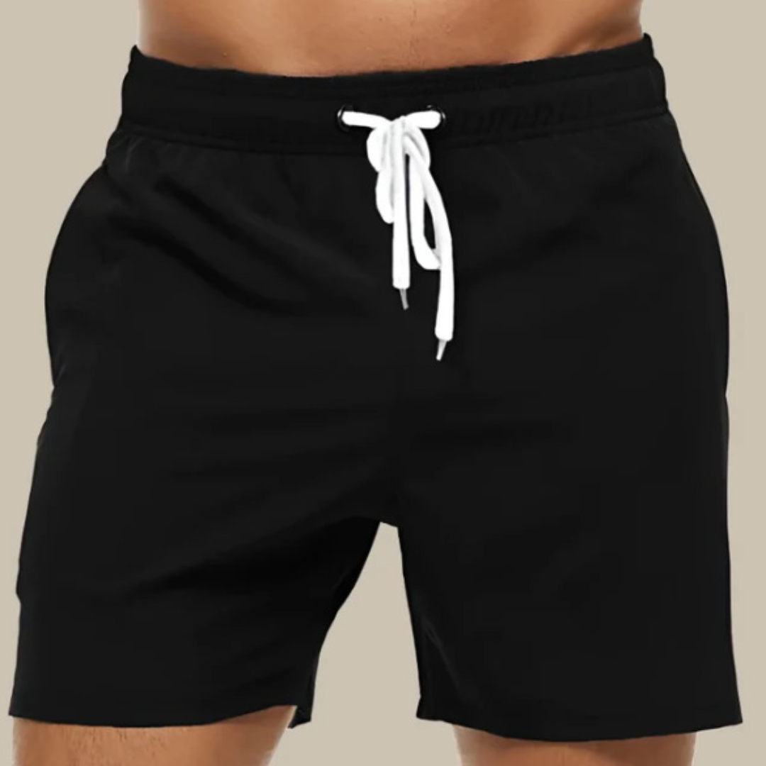Short de bain homme avec doublure et poche latérale