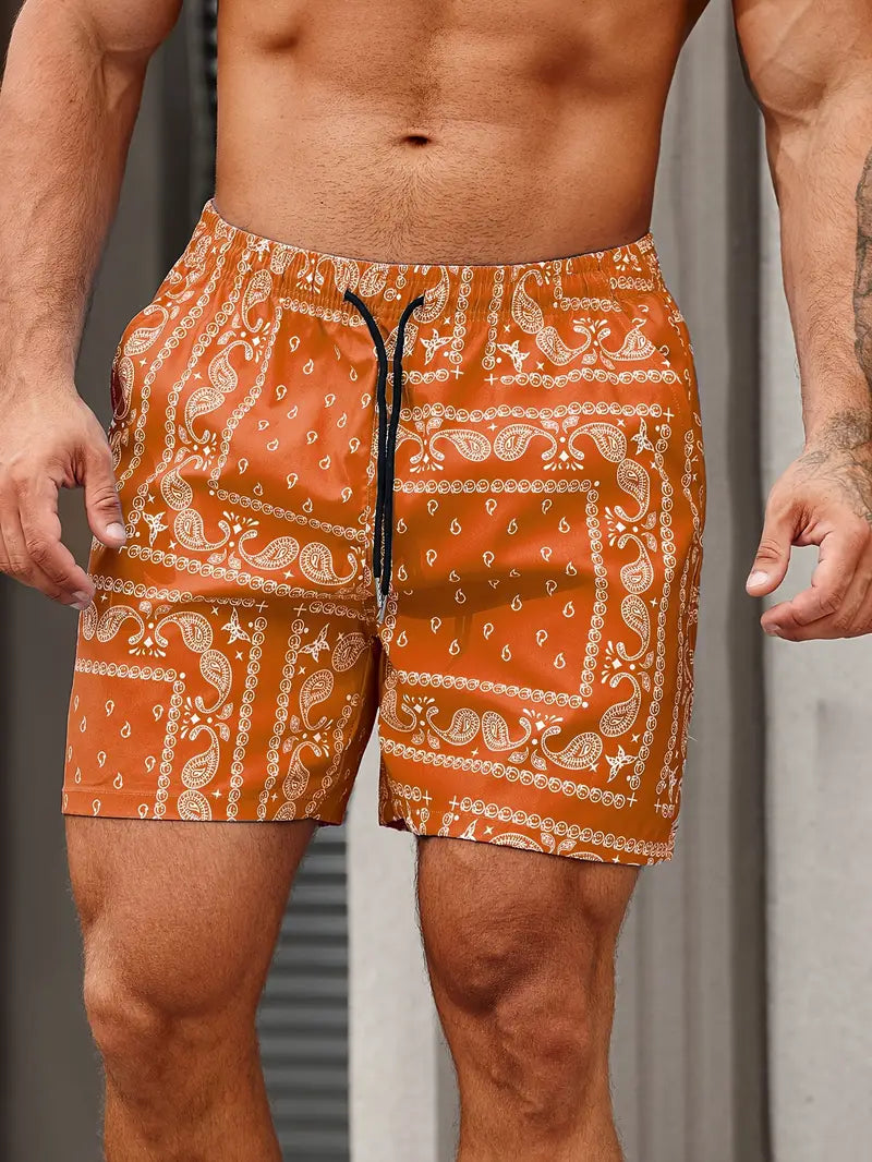 Short de bain homme coupe décontractée à séchage rapide