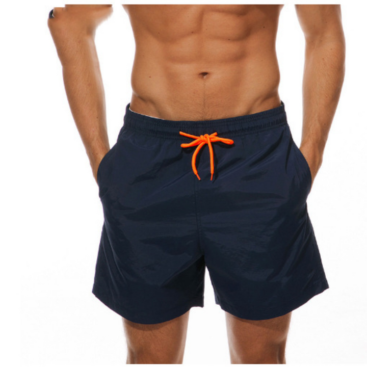 Short de bain homme taille mi-haute, coupe ample | Cordon de serrage 2