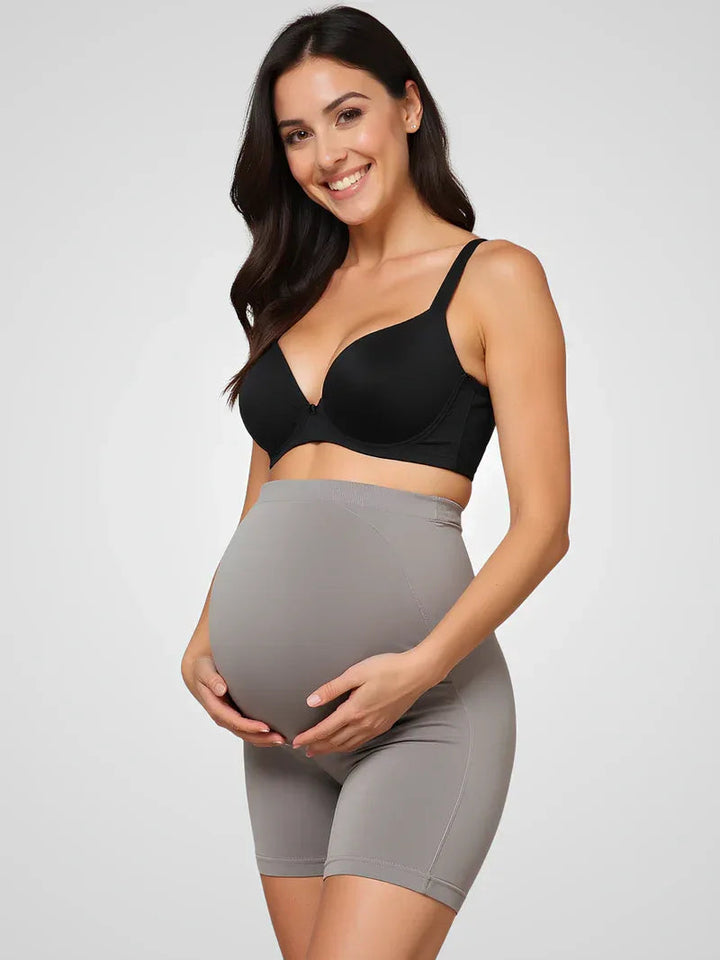 Short de grossesse gainant taille haute, doux et extensible 2