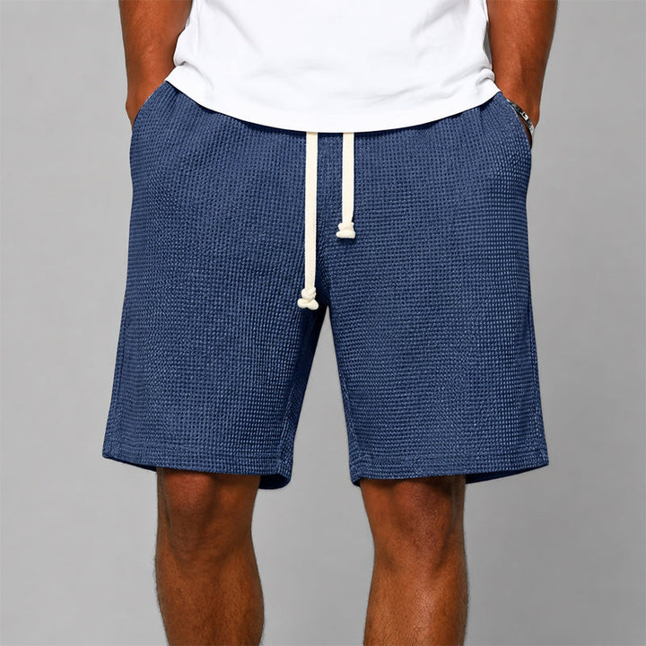 Short gaufré coupe décontractée pour homme Gavin 4