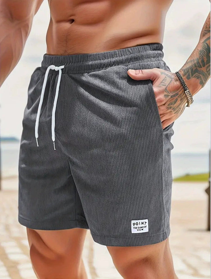Short homme | Vintage | Taille élastique | Été 2